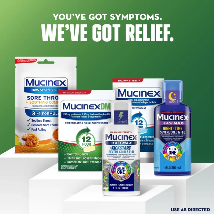 Mucinex DM 12 Hour Max Strength Expectorant & Cough Medicine, Excess Mucus Relief, FSA, 42 Tablets - Image 9
