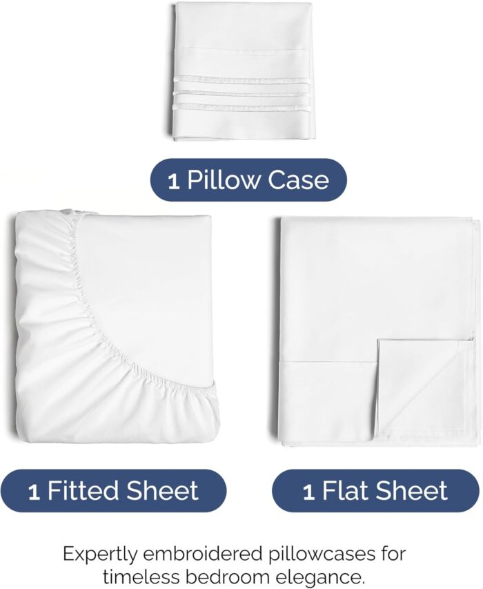 Comfy Breathable & Cooling Bed Sheets Set - Image 2