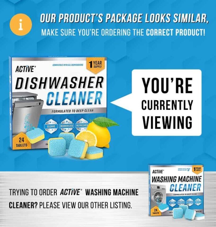 Dishwasher Cleaner And Deodorizer Tablets - Image 7