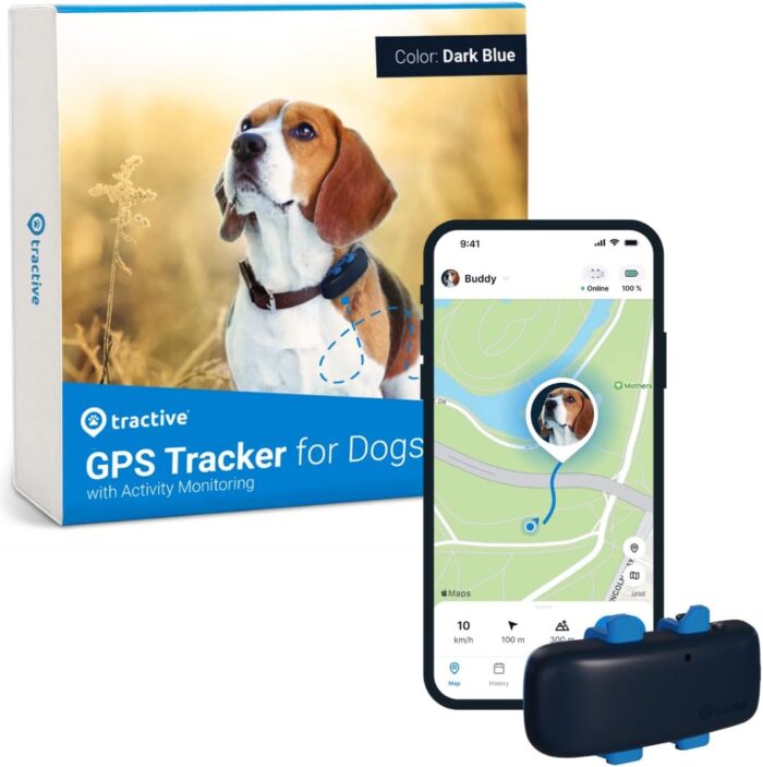 Tractive GPS Dog Tracker | Real-time Pet Location Tracker - Image 1