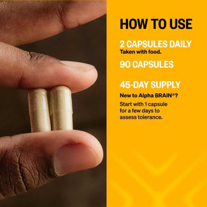 ONNIT Alpha Brain Nootropic Brain Supplement for Men & Women | Memory - Image 3