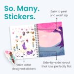Princess Sticker Book Activity for Kids, A Magical World by Cupkin, Toddler Airplane Travel Essentials - Image 2