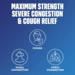 Mucinex Fast-Max Severe Congestion & Cough Medicine, OTC Sinus/Nasal Decongestant, Expectorant, 6 fl oz - Image 4