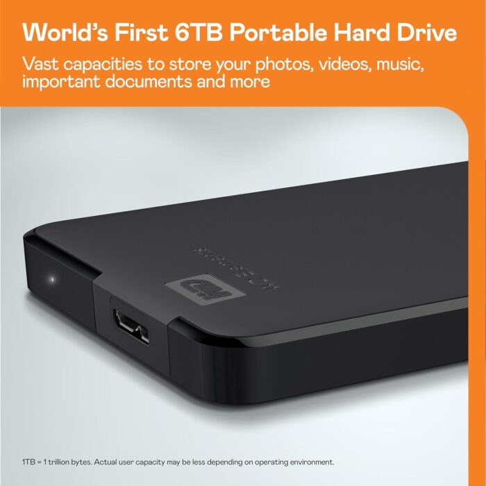 WD 5TB Elements Portable External Hard Drive for Windows - Image 7