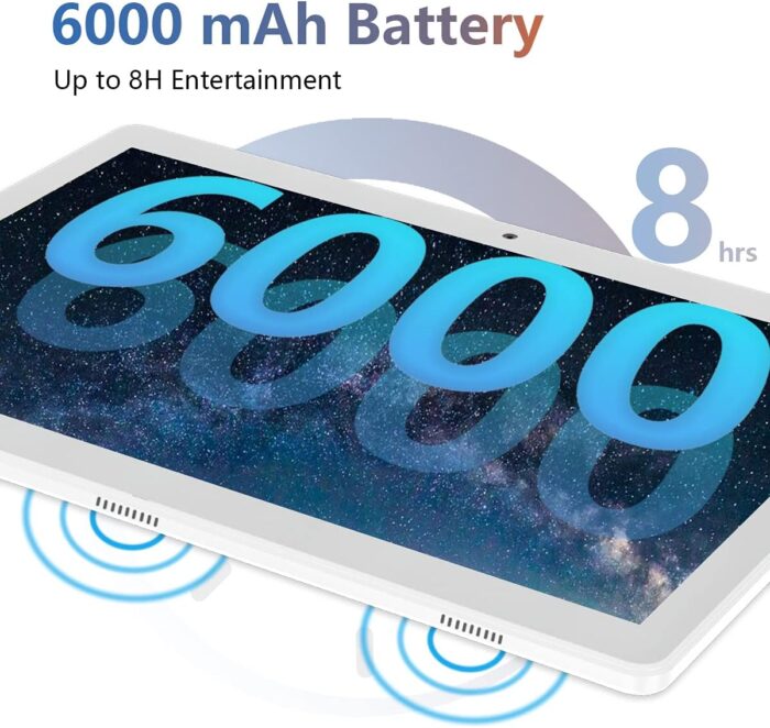 Tablet 10.1 inch Android 12 Tablet 2024 Latest Update Octa-Core Processor with 64GB Storage - Image 5