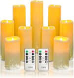 YIWER Waterproof Flameless Candles