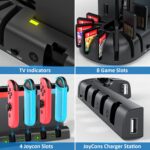Switch Joycon Charging Dock Station Compatible with Nintendo Switch Accessories & OLED Model Joycons - Image 5