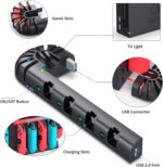 Switch Joycon Charging Dock Station Compatible with Nintendo Switch Accessories & OLED Model Joycons - Image 7