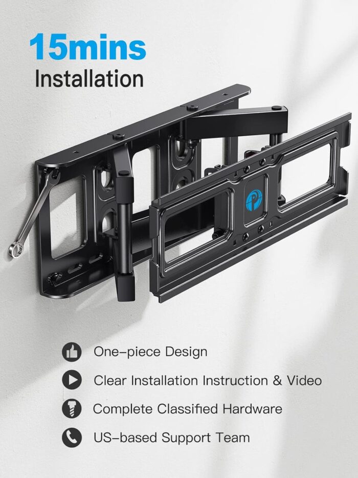 Pipishell TV Wall Mount for 26-70 inch LED LCD OLED 4K TVs up to 99lbs - Image 4