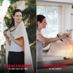 Prepared Hero Emergency Fire Blanket - 4 Pack Suppression for Kitchen - Image 8