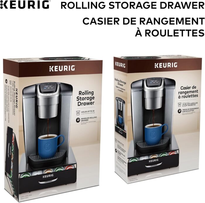 Keurig Under Brewer Storage Drawer, Coffee Pod Storage - Image 4