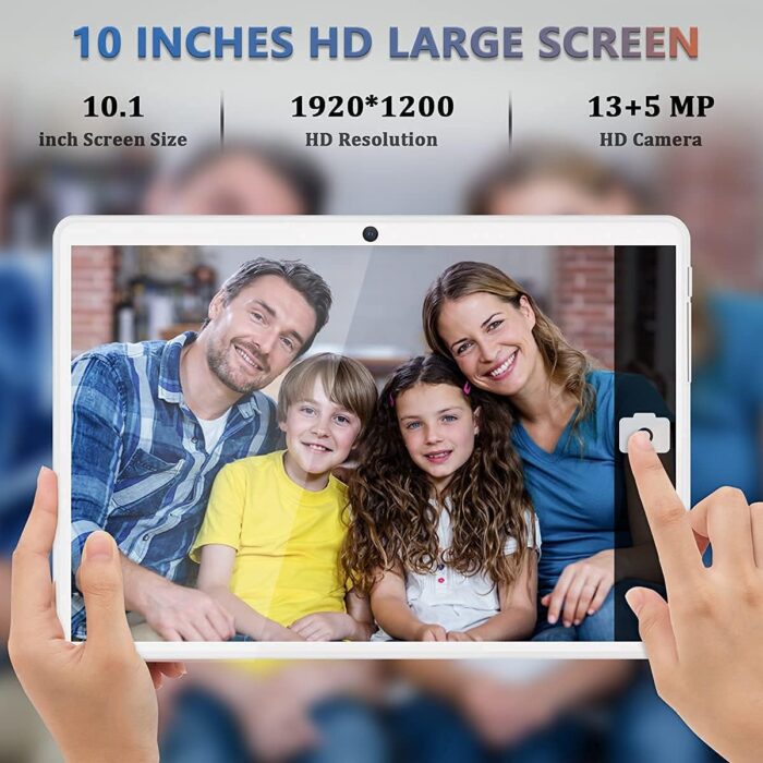 Tablet 10.1 inch Android 12 Tablet 2024 Latest Update Octa-Core Processor with 64GB Storage - Image 2