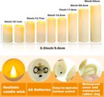 YIWER Waterproof Flameless Candles - Image 5