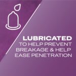 Condoms, Durex RED Extra Sensitive, Ultra Fine, Extra Lubricated Natural Rubber Latex Condoms for Men, 42 Count, FSA & HSA Eligible - Image 4