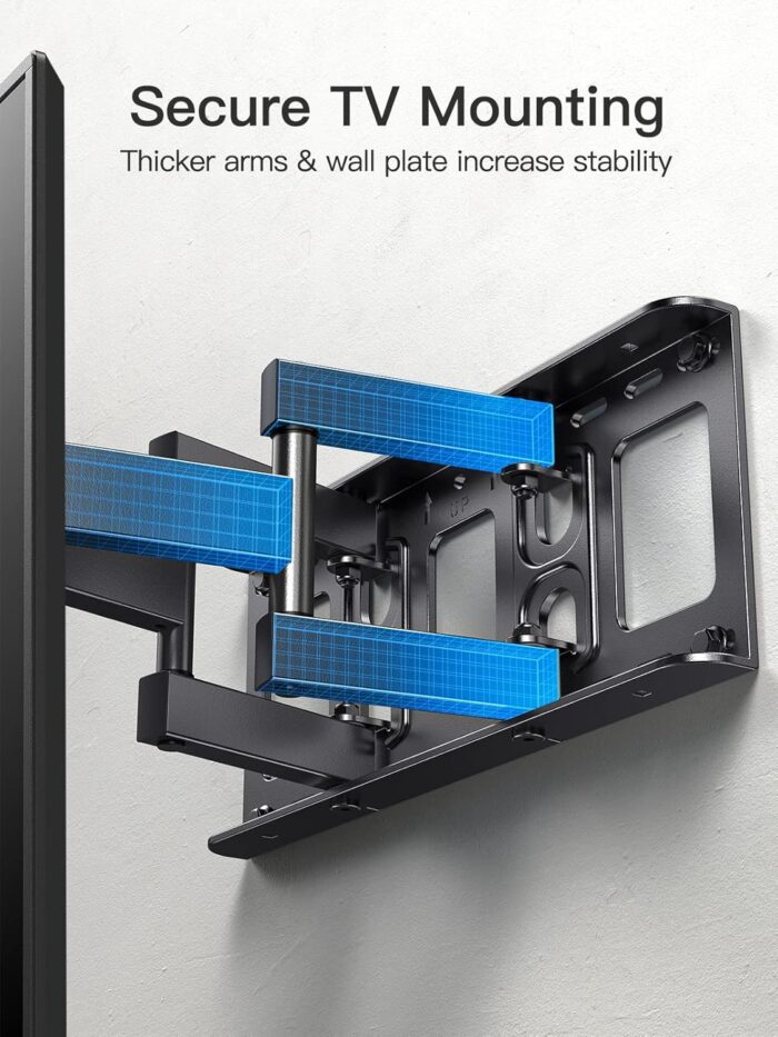 Pipishell TV Wall Mount for 26-70 inch LED LCD OLED 4K TVs up to 99lbs - Image 3