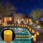 YIWER Waterproof Flameless Candles - Image 2