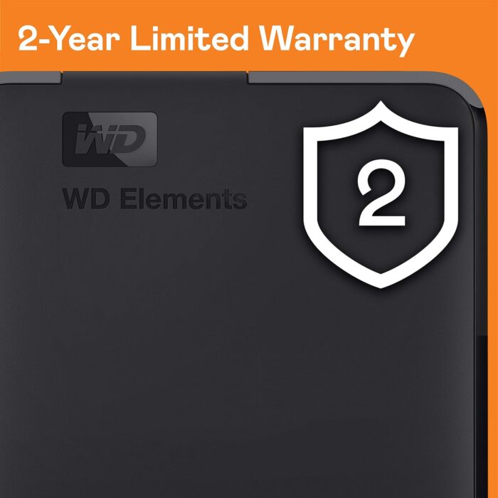 WD 5TB Elements Portable External Hard Drive for Windows - Image 2