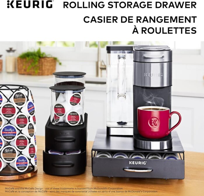 Keurig Under Brewer Storage Drawer, Coffee Pod Storage - Image 7