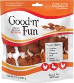 Good'n'Fun Triple Flavored Rawhide Kabobs for Dogs - Image 2