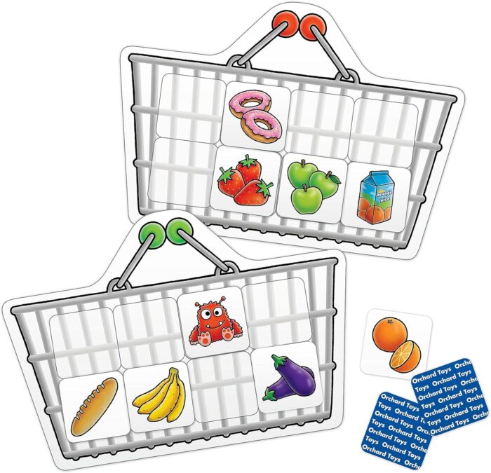 Orchard Toys Moose Games Shopping List Race to Collect Your Groceries in This Fun Memory Game - Image 3