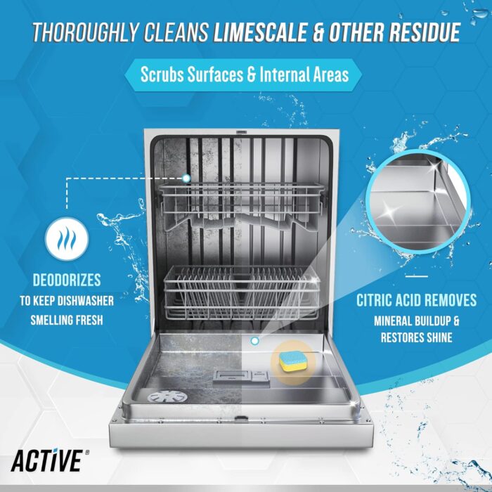 Dishwasher Cleaner And Deodorizer Tablets - Image 3