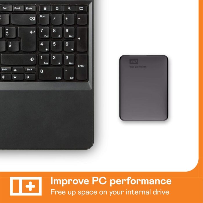 WD 5TB Elements Portable External Hard Drive for Windows - Image 8