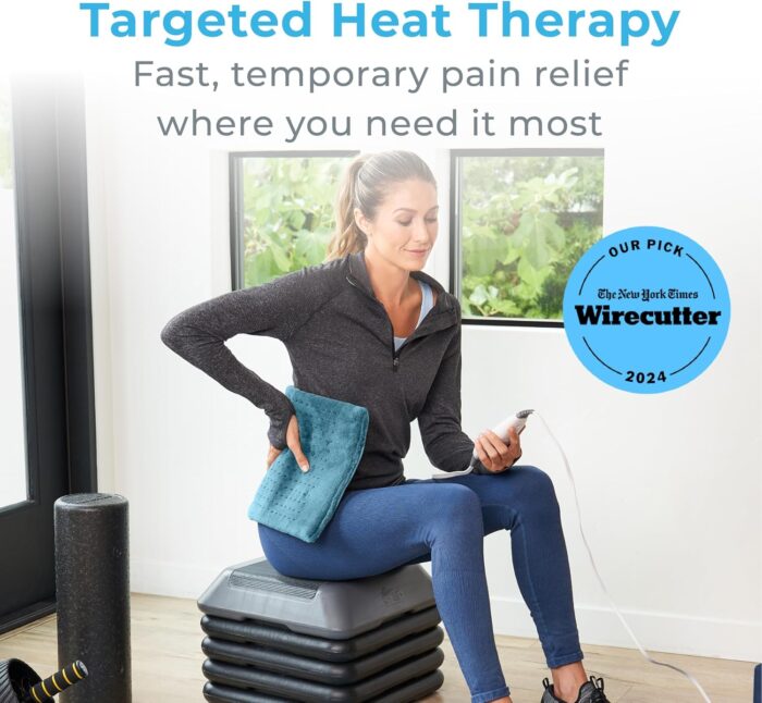 Pure Enrichment® PureRelief XL Heating Pad - 12" x 24" - Image 2