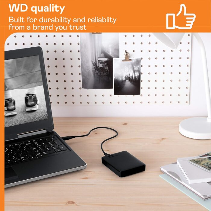 WD 5TB Elements Portable External Hard Drive for Windows - Image 4