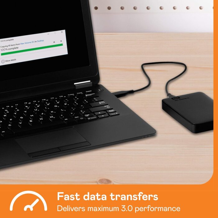 WD 5TB Elements Portable External Hard Drive for Windows - Image 6
