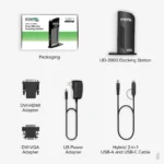 Plugable USB 3.0 Universal Laptop Docking Station Dual Monitor for Windows and Mac - Image 5
