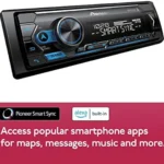 Pioneer MVH-S322BT 1 DIN Bluetooth Audio Digital Media Receiver Smart Sync.