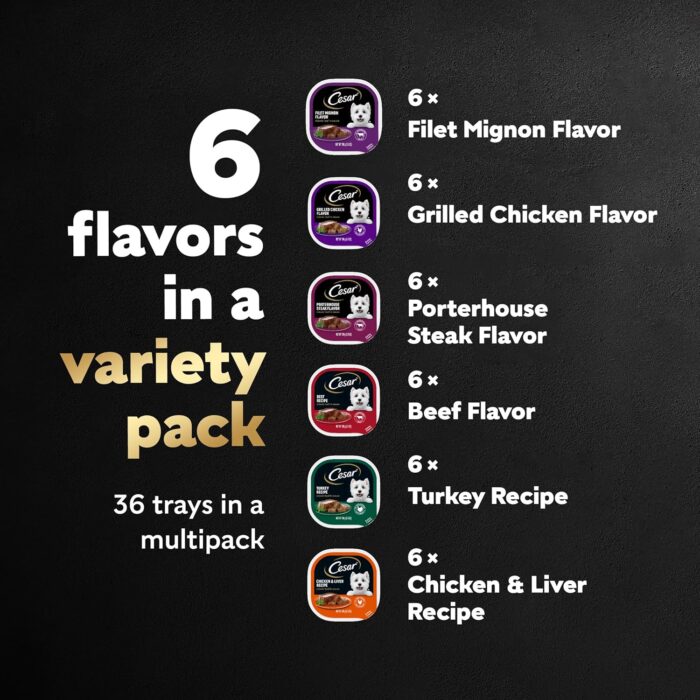 Cesar Wet Dog Food Classic Loaf in Sauce Grilled Chicken - Image 3