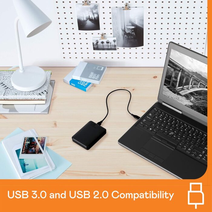 WD 5TB Elements Portable External Hard Drive for Windows - Image 5