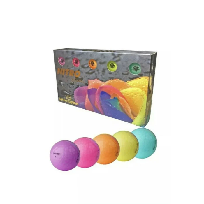Nitro Golf Golf Balls, Assorted Colors, 15 Pack - Image 4